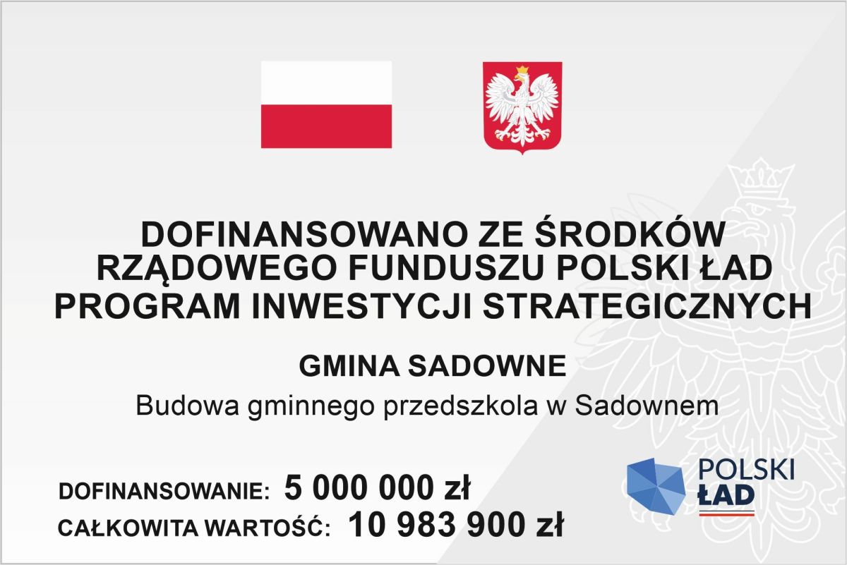 przedszkole Sadowne