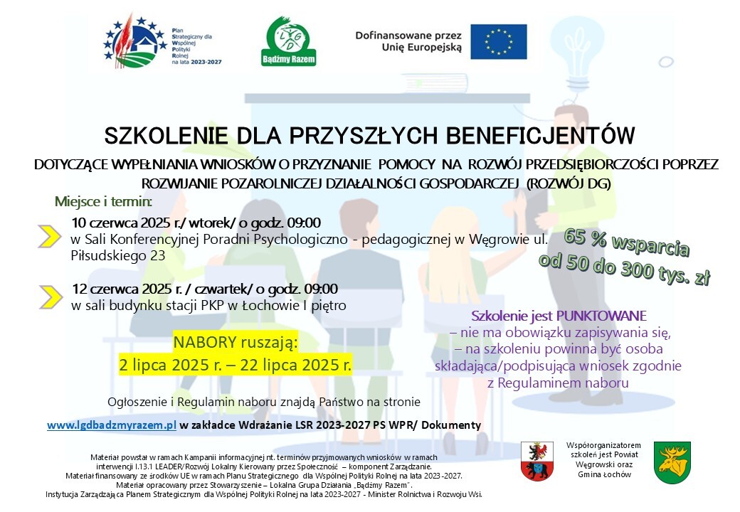 ROZWÓJ DG szkolenia dla wnioskodawców(1)