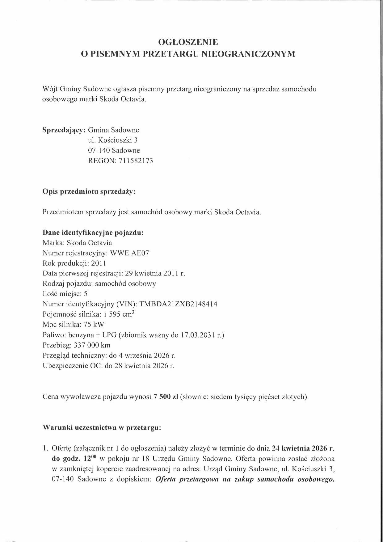 Ogłoszenie o pisemnym przetargu nieograniczonym_page-0001