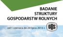 Badanie struktury gospodarstw rolnych