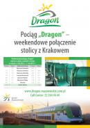 Pociąg „Dragon” - weekendowe połączenie stolicy z Krakowem